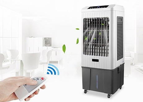 कॉपर मोटर के साथ रिमोट कंट्रोल 110V एनर्जी सेविंग एयर कूलर